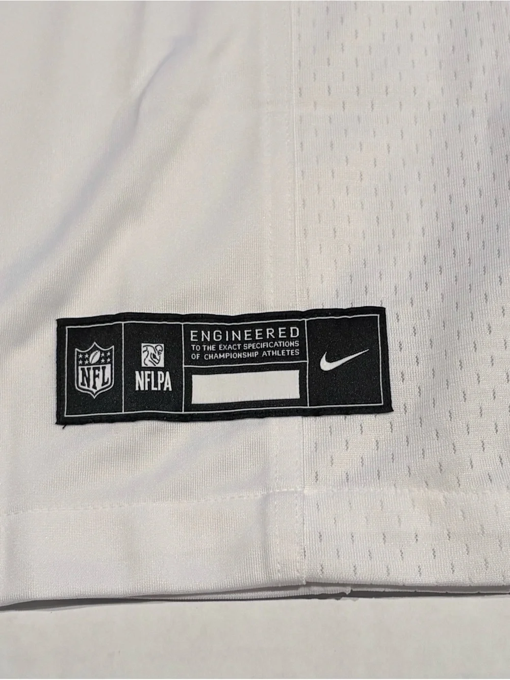Nike Jayden Daniels Men’s Washington Commanders Tundra White Jersey Sz Med
